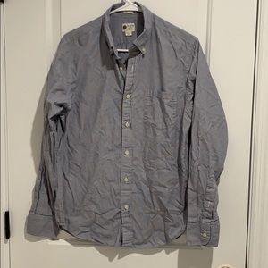 J CREW washed casual shirt small